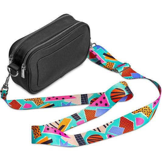 Pre - Production Sample Hoppla Glamazon Polyester Bag Strap - Brand your company Logo! Get a quote - Promo Lingo