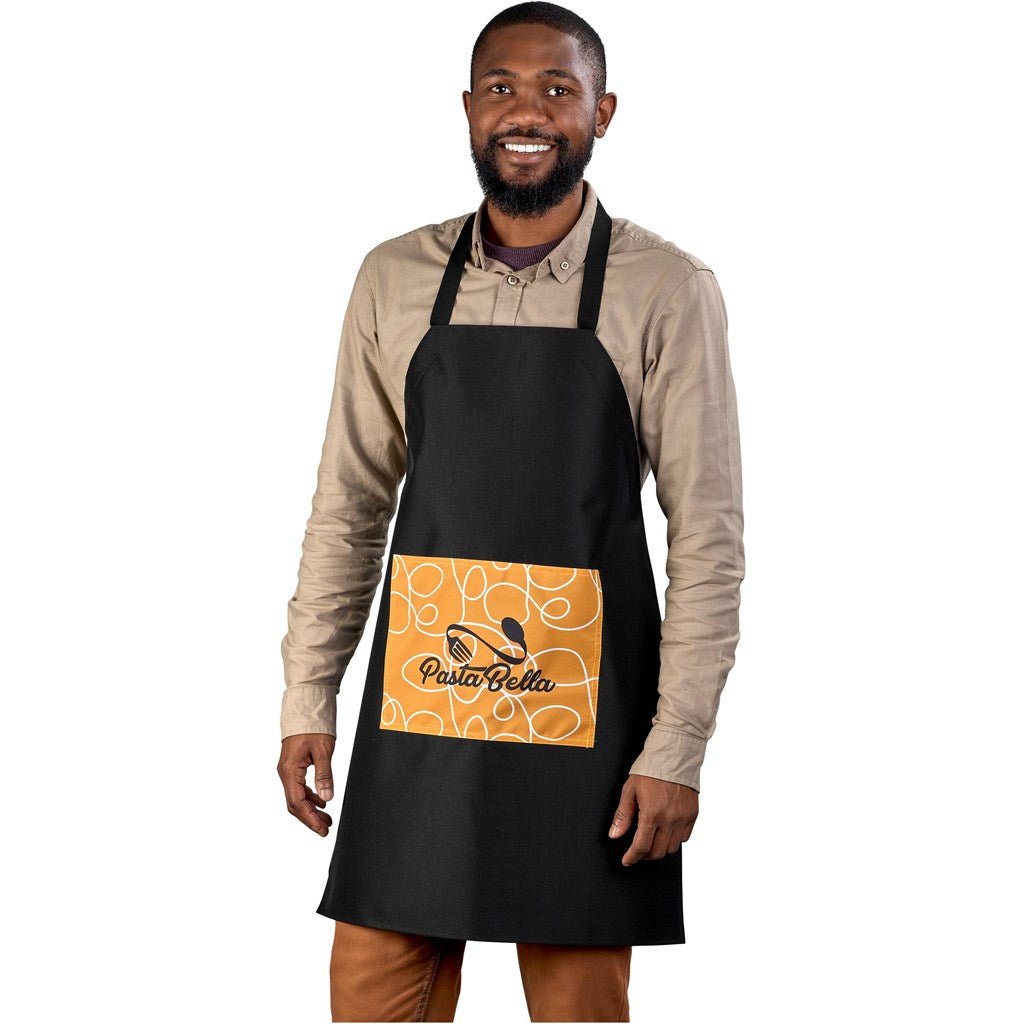 Pre - Production Sample Hoppla Grillmaster Apron - Brand your company Logo! Get a quote - Promo Lingo