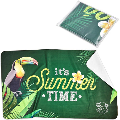 Pre - Production Sample Hoppla Hula Beach Towel - Single Sided Branding - Brand your company Logo! Get a quote - Promo Lingo