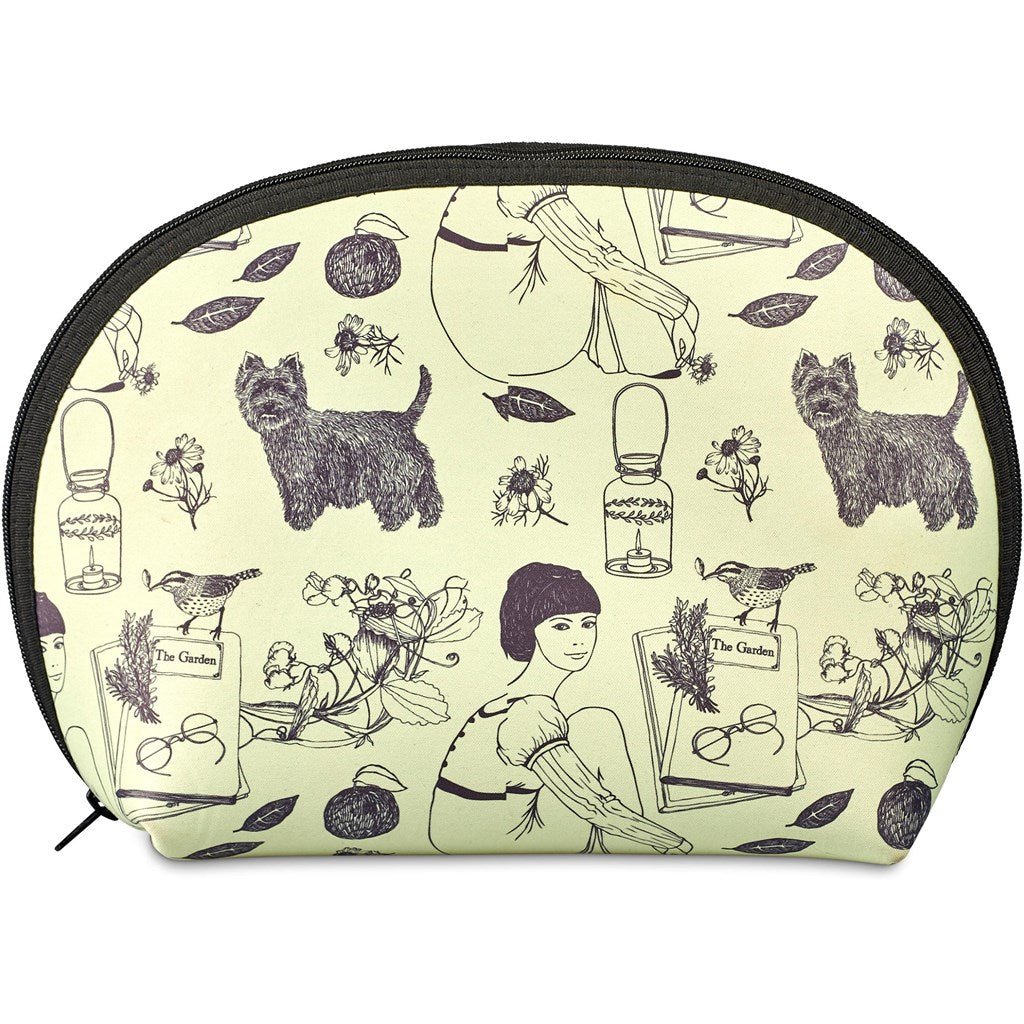 Pre - Production Sample Hoppla Isabella Neoprene Maxi Cosmetic Bag - Brand your company Logo! Get a quote - Promo Lingo