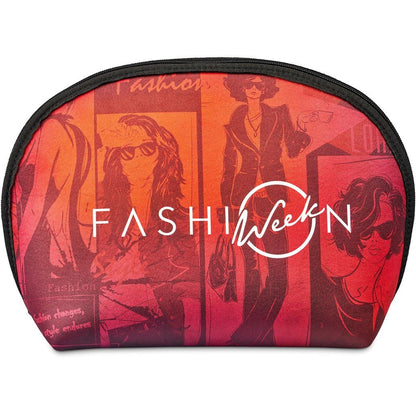 Pre - Production Sample Hoppla Isabella Neoprene Maxi Cosmetic Bag - Brand your company Logo! Get a quote - Promo Lingo