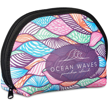 Pre - Production Sample Hoppla Isabella Neoprene Mini Cosmetic Bag - Brand your company Logo! Get a quote - Promo Lingo