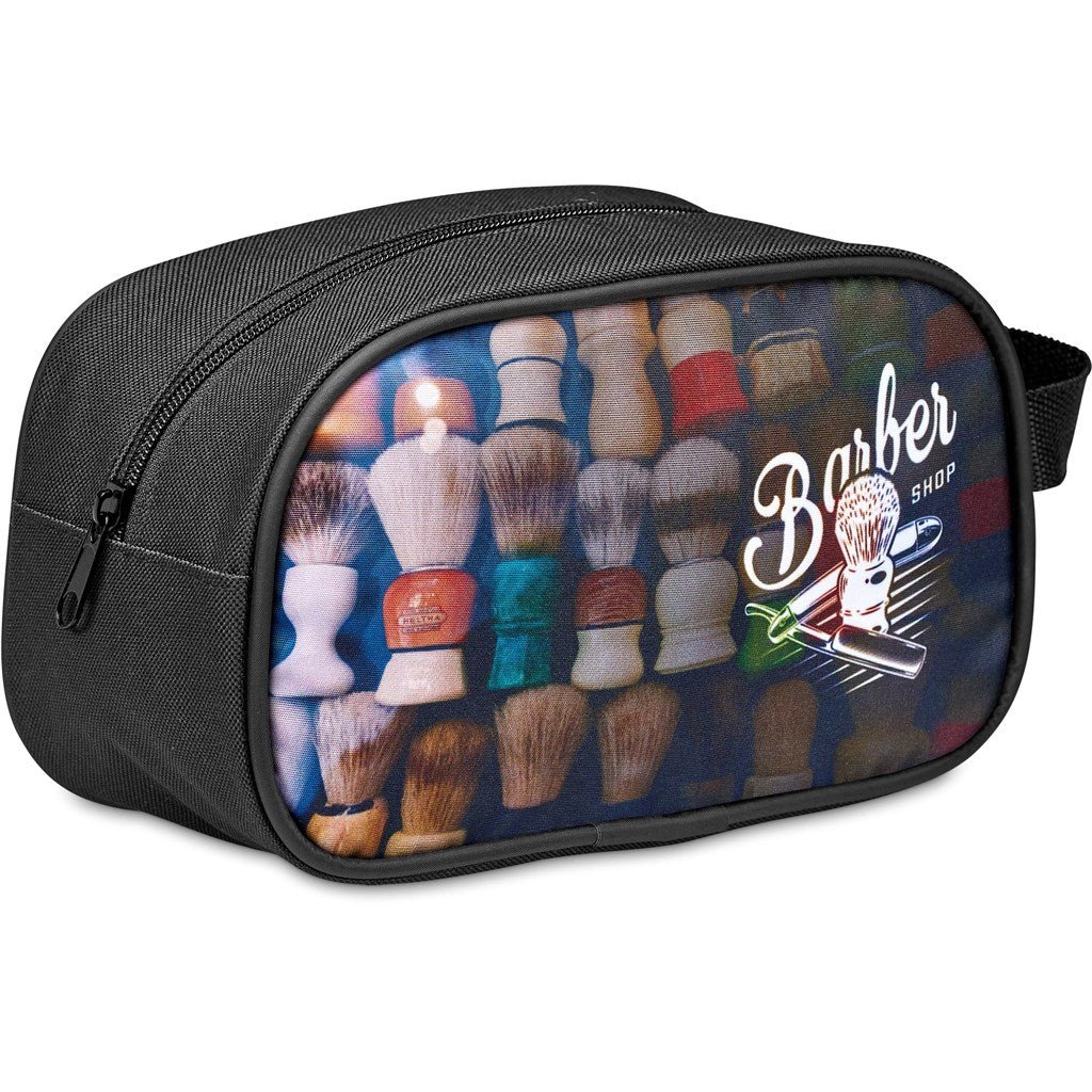 Pre - Production Sample Hoppla Jake Toiletry Bag - Brand your company Logo! Get a quote - Promo Lingo