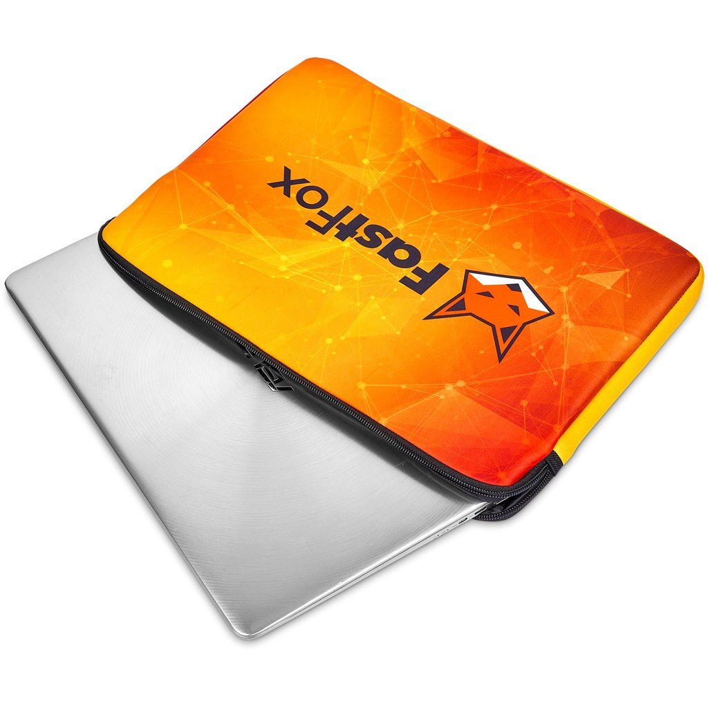 Pre - Production Sample Hoppla Knysna Neoprene 13 - inch Laptop Sleeve - Brand your company Logo! Get a quote - Promo Lingo