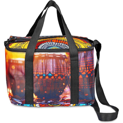 Pre - Production Sample Hoppla Kruger Polyester 12 - Can Cooler - Brand your company Logo! Get a quote - Promo Lingo