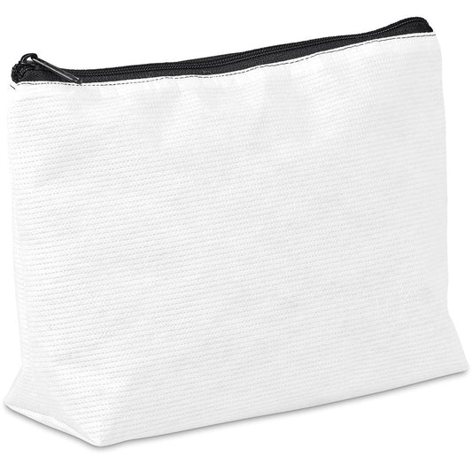 Pre - Production Sample Hoppla Leanne Recycled PET Stitch - Bond Maxi Toiletry Bag - Brand your company Logo! Get a quote - Promo Lingo
