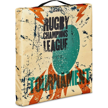 Pre - Production Sample Hoppla Loftus Stadium Cushion - Brand your company Logo! Get a quote - Promo Lingo