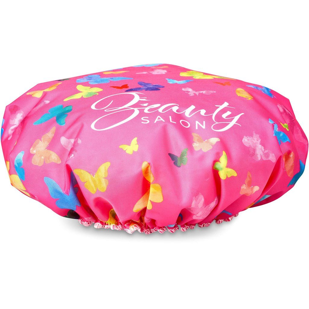 Pre - Production Sample Hoppla Maple Shower Cap - Brand your company Logo! Get a quote - Promo Lingo