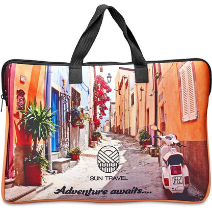 Pre - Production Sample Hoppla Neoprene 15.6 - inch Cloud Laptop Sleeve - Brand your company Logo! Get a quote - Promo Lingo