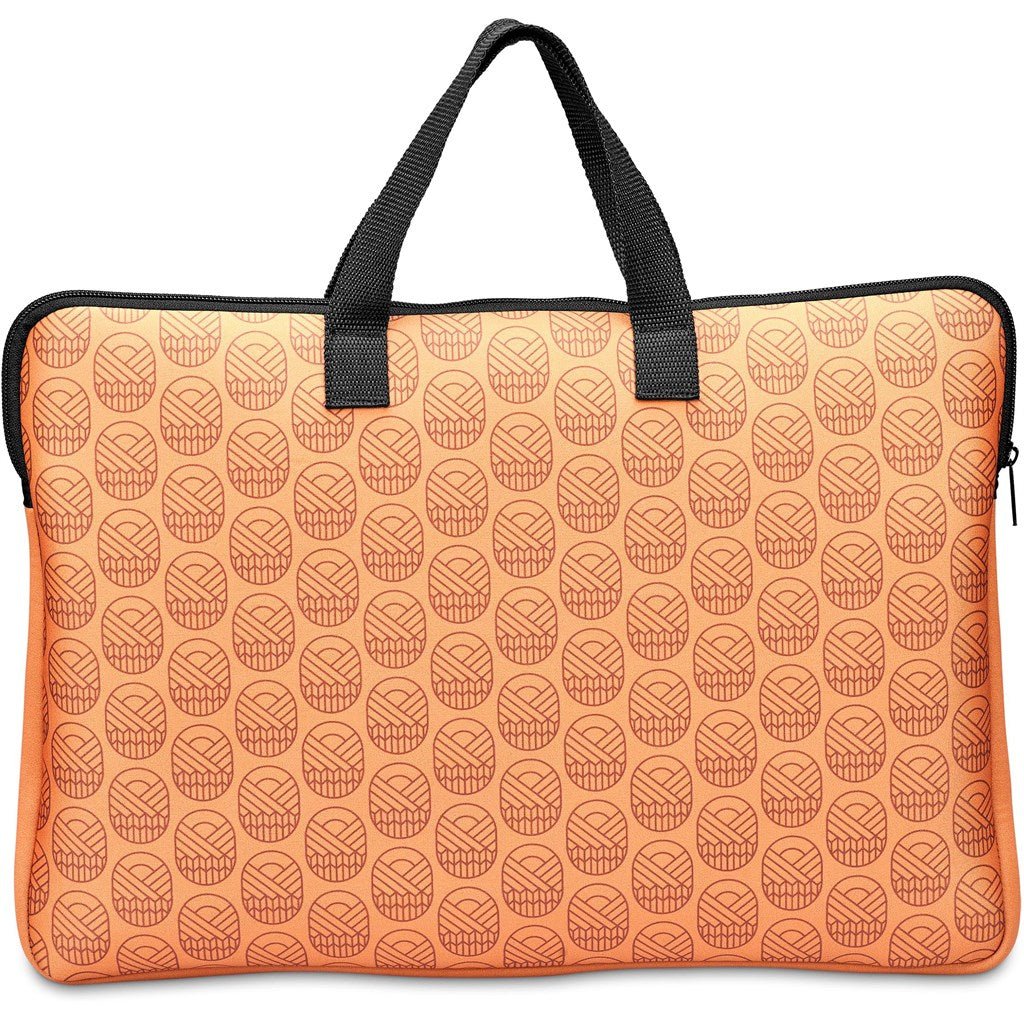 Pre - Production Sample Hoppla Neoprene 15.6 - inch Cloud Laptop Sleeve - Brand your company Logo! Get a quote - Promo Lingo