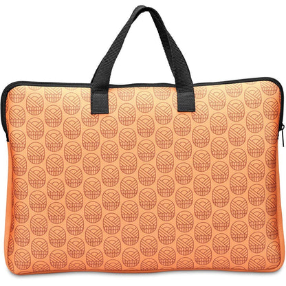 Pre - Production Sample Hoppla Neoprene 15.6 - inch Cloud Laptop Sleeve - Brand your company Logo! Get a quote - Promo Lingo
