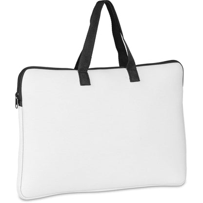 Pre - Production Sample Hoppla Neoprene 15.6 - inch Cloud Laptop Sleeve - Brand your company Logo! Get a quote - Promo Lingo