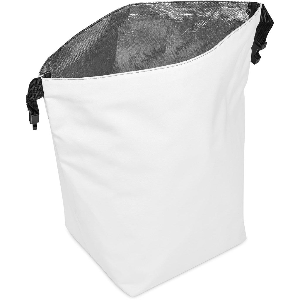Pre - Production Sample Hoppla Protea Polyester Lunch Cooler - Brand your company Logo! Get a quote - Promo Lingo
