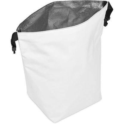 Pre - Production Sample Hoppla Protea Polyester Lunch Cooler - Brand your company Logo! Get a quote - Promo Lingo