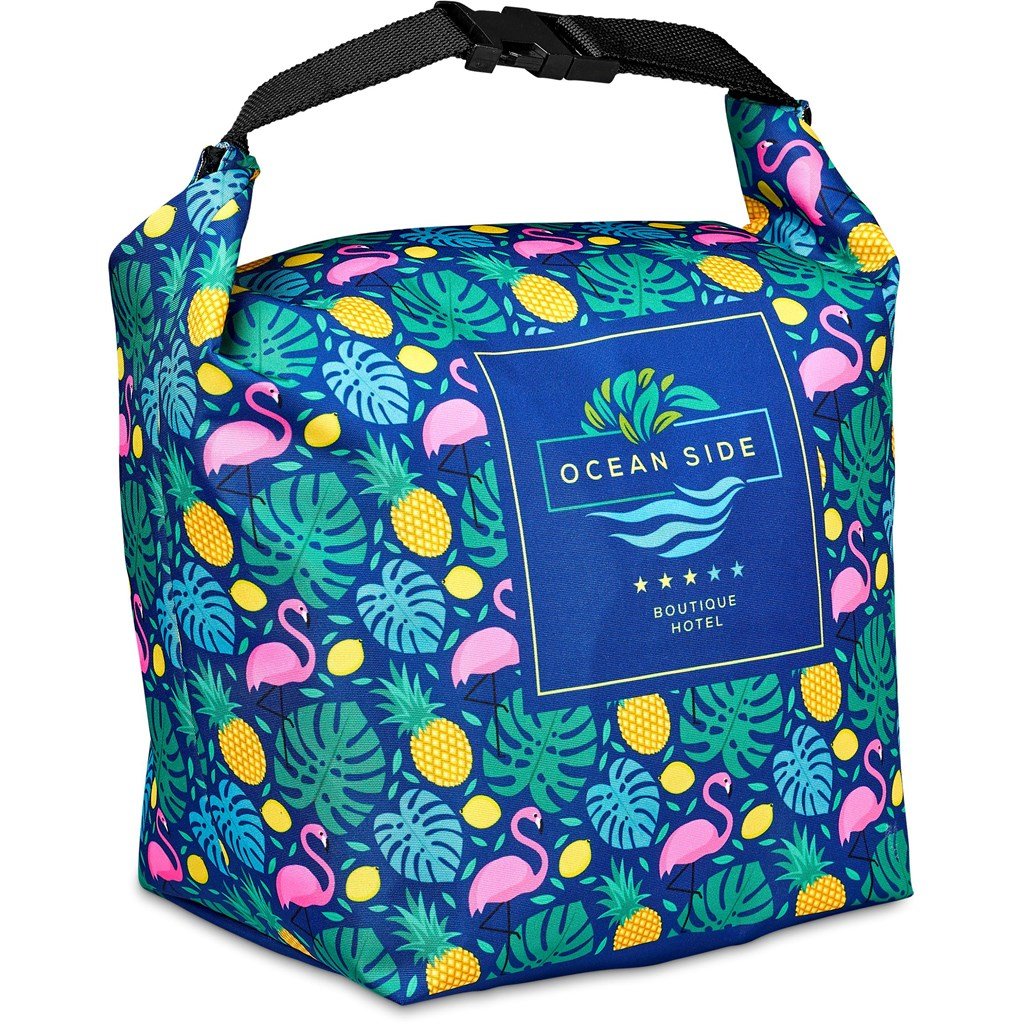 Pre - Production Sample Hoppla Protea Polyester Lunch Cooler - Brand your company Logo! Get a quote - Promo Lingo