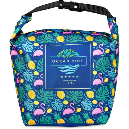 Pre - Production Sample Hoppla Protea Polyester Lunch Cooler - Brand your company Logo! Get a quote - Promo Lingo