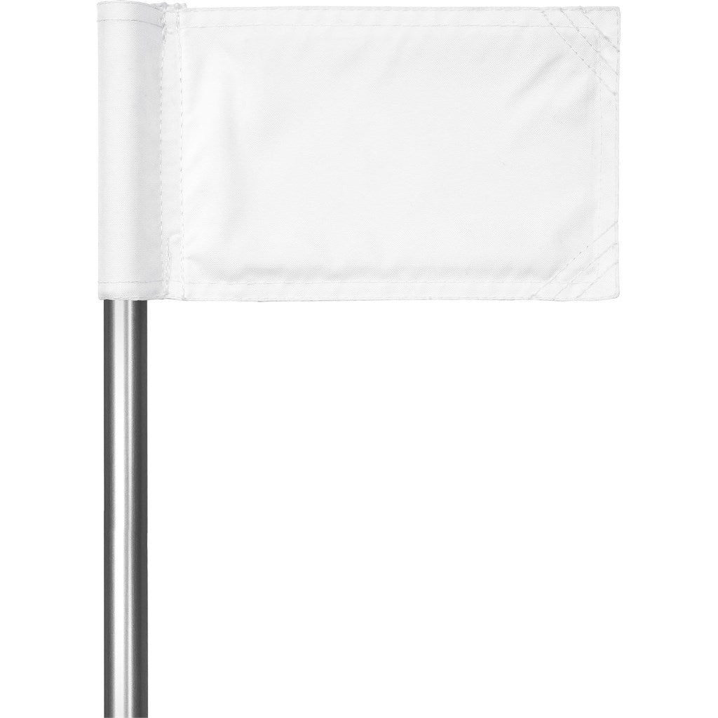 Pre - Production Sample Hoppla Putting Green Flag - Brand your company Logo! Get a quote - Promo Lingo