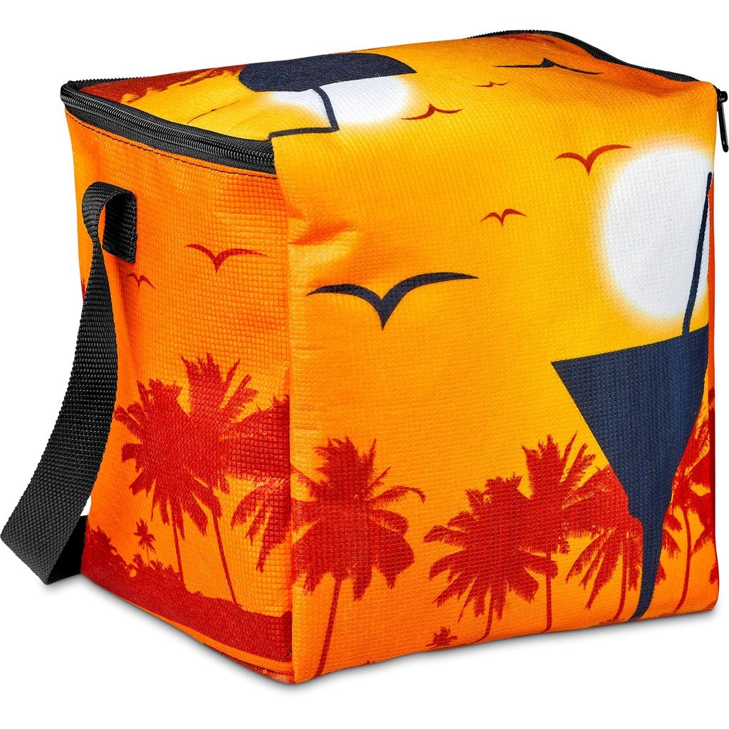 Pre - Production Sample Hoppla Quebec Recycled PET Stitch - Bond 12 Can Cooler - Brand your company Logo! Get a quote - Promo Lingo