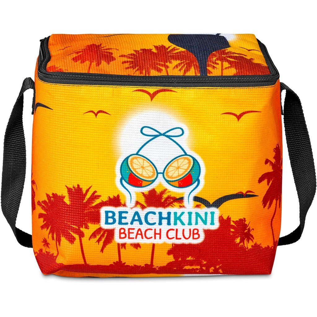 Pre - Production Sample Hoppla Quebec Recycled PET Stitch - Bond 12 Can Cooler - Brand your company Logo! Get a quote - Promo Lingo