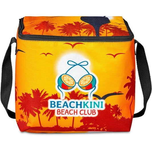 Pre - Production Sample Hoppla Quebec Recycled PET Stitch - Bond 12 Can Cooler - Brand your company Logo! Get a quote - Promo Lingo