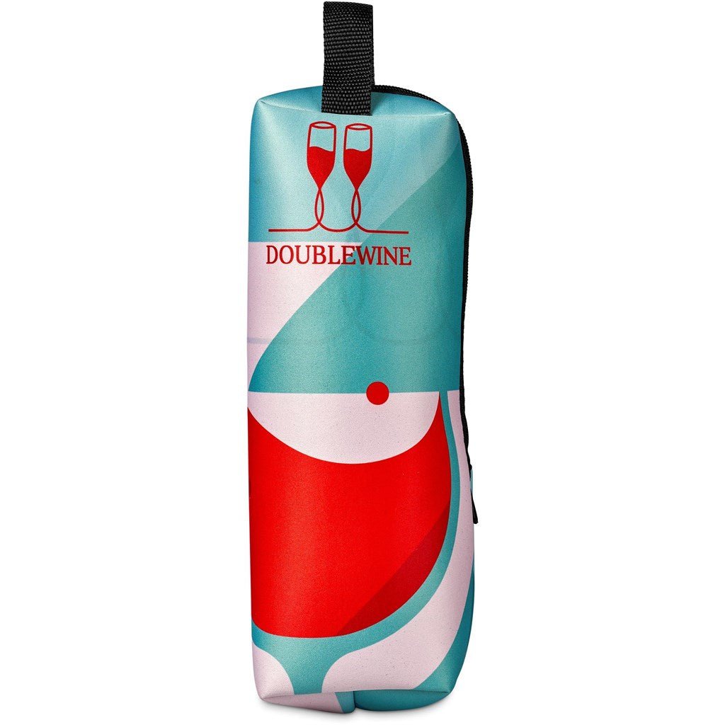 Pre - Production Sample Hoppla Robertson Neoprene Wine Cooler - Brand your company Logo! Get a quote - Promo Lingo