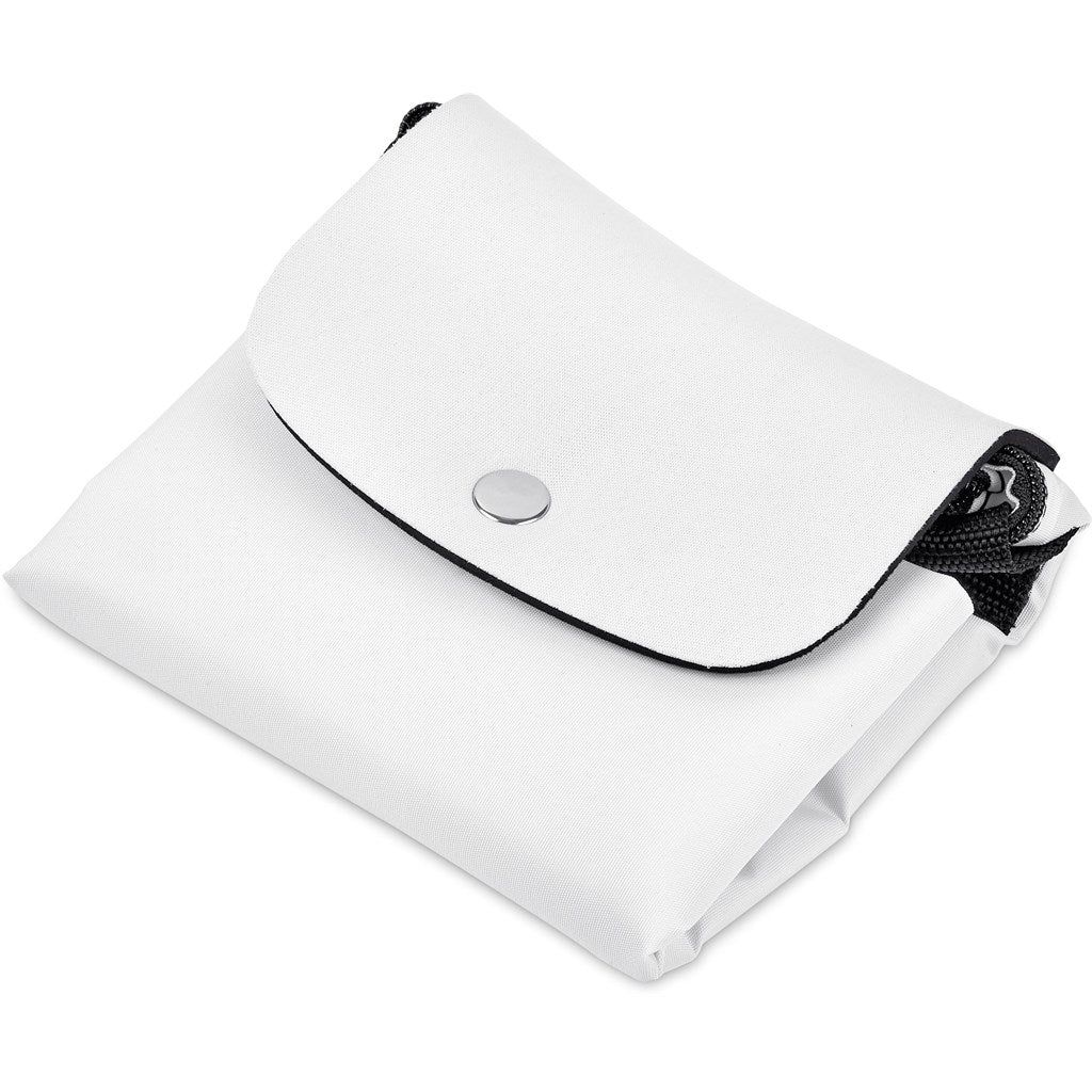 Pre - Production Sample Hoppla Rosebank Polyester Roll - Up Tote Bag - Brand your company Logo! Get a quote - Promo Lingo