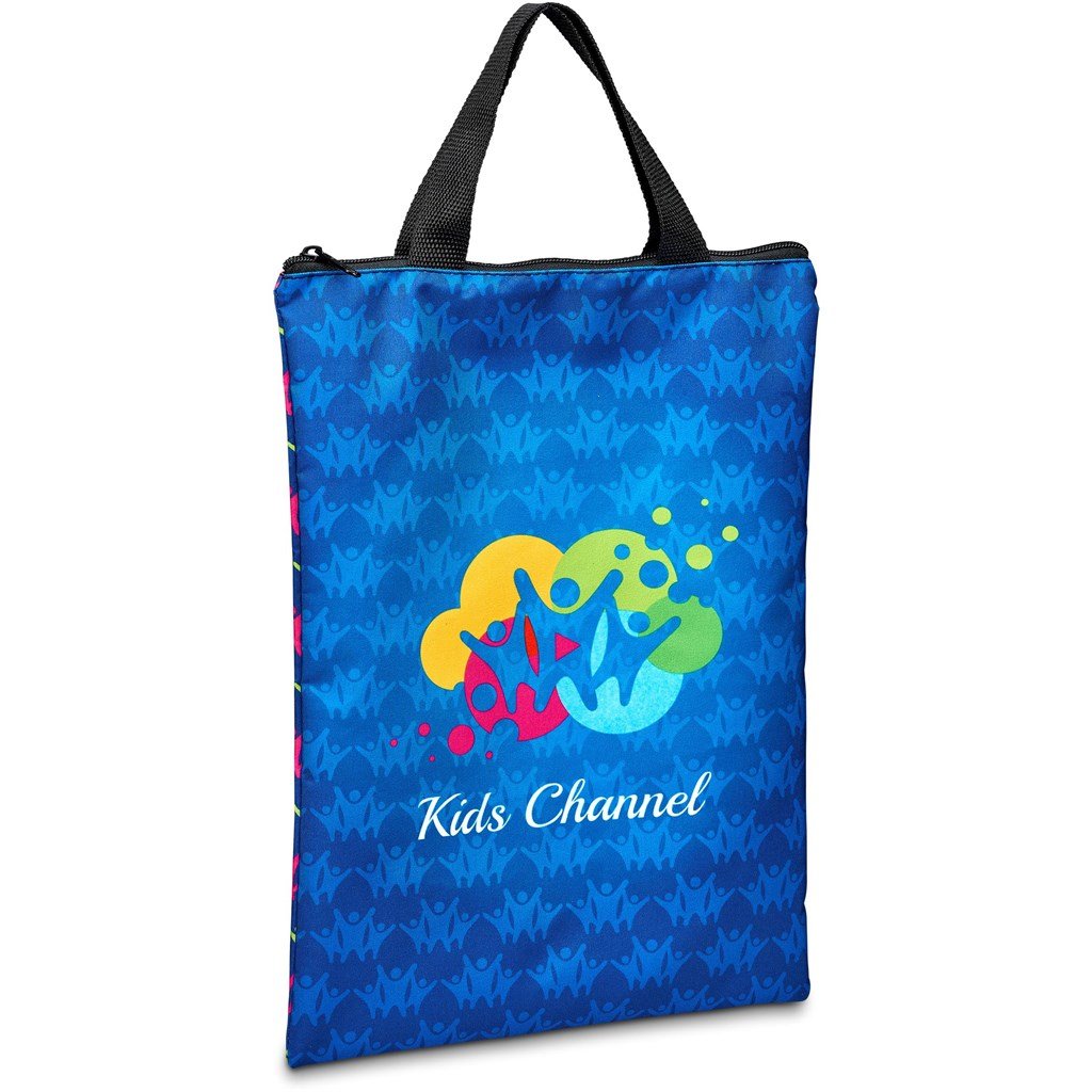 Pre - Production Sample Hoppla Rosenberg A4 Document Bag - Brand your company Logo! Get a quote - Promo Lingo
