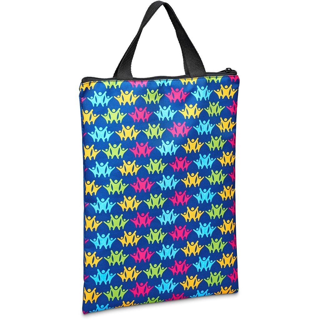 Pre - Production Sample Hoppla Rosenberg A4 Document Bag - Brand your company Logo! Get a quote - Promo Lingo