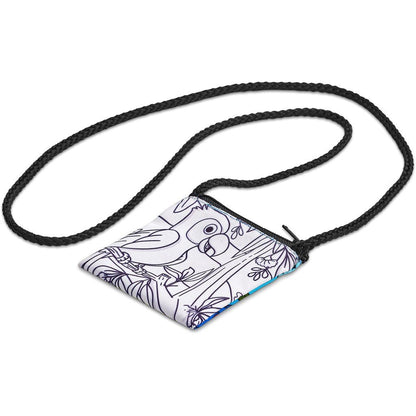 Pre - Production Sample Hoppla Sani Tuck Money Neck Pouch - Brand your company Logo! Get a quote - Promo Lingo