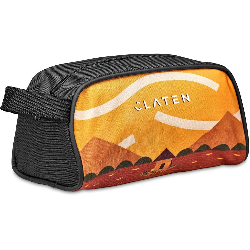 Pre - Production Sample Hoppla Somerset Toiletry Bag - Brand your company Logo! Get a quote - Promo Lingo
