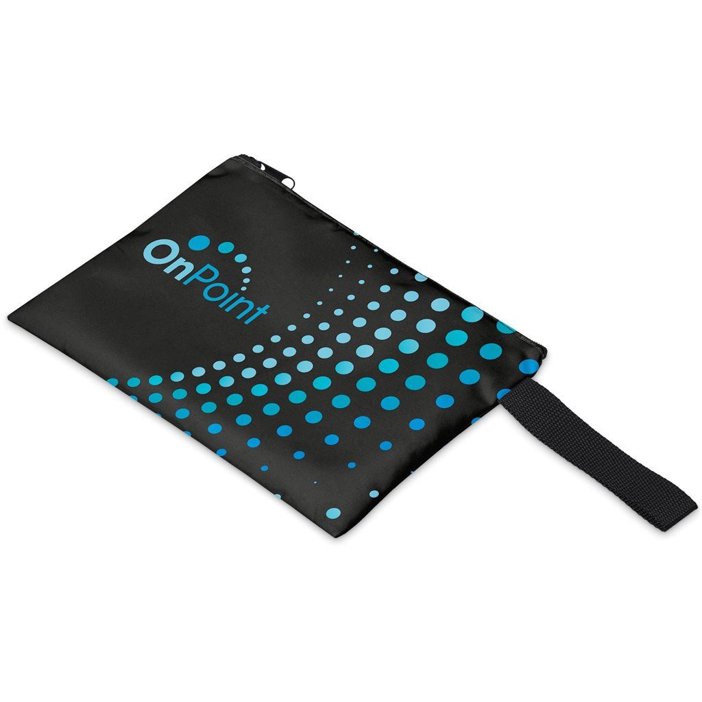 Pre - Production Sample Hoppla Summit A5 Document Pouch - Brand your company Logo! Get a quote - Promo Lingo