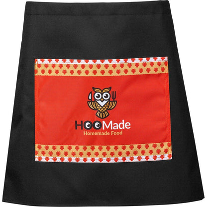 Pre - Production Sample Hoppla Waiters Half Apron - Brand your company Logo! Get a quote - Promo Lingo