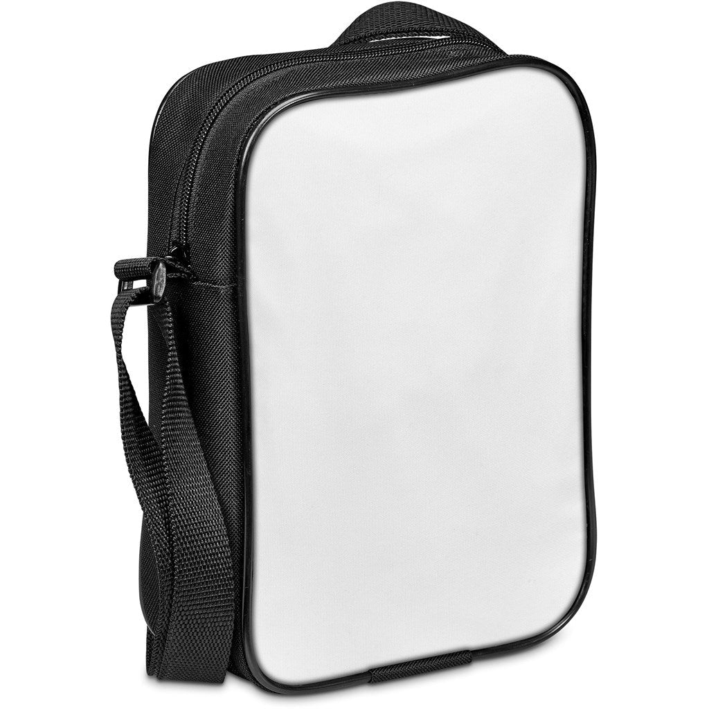 Pre - Production Sample Hoppla Worldly Crossbody Bag - Brand your company Logo! Get a quote - Promo Lingo