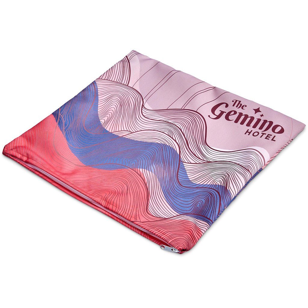 Pre - Production Sample Hoppla Zuri Medium Scatter Cushion Cover - excludes inner cushion - Brand your company Logo! Get a quote - Promo Lingo