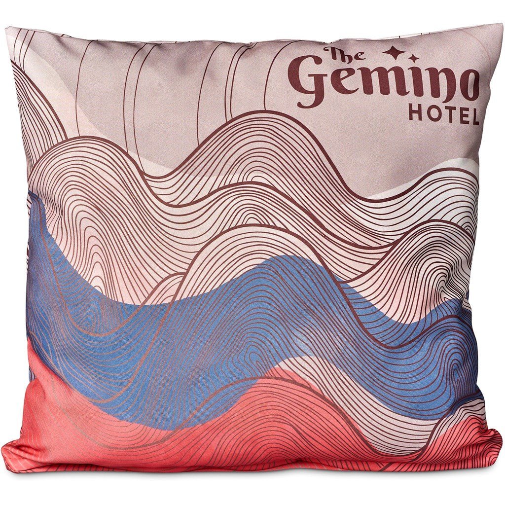 Pre - Production Sample Hoppla Zuri Medium Scatter Cushion Cover - excludes inner cushion - Brand your company Logo! Get a quote - Promo Lingo