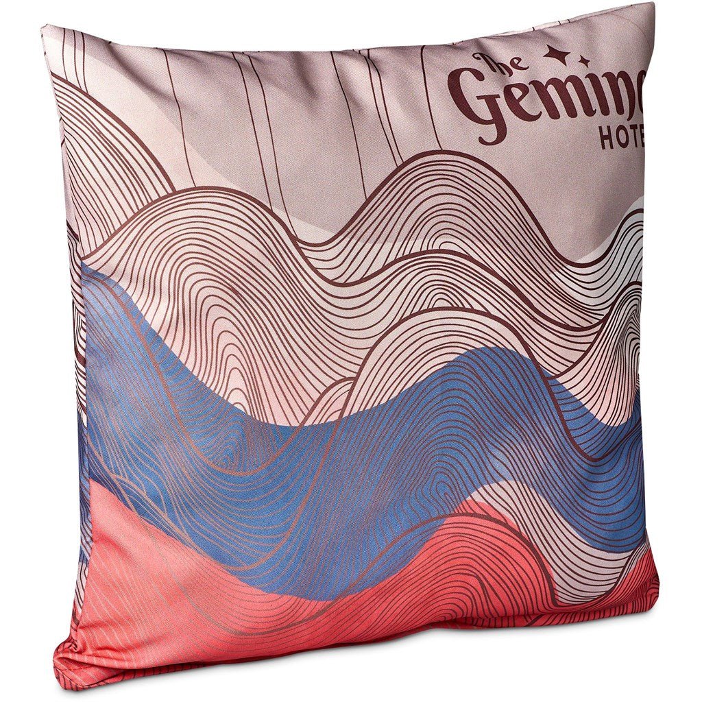 Pre - Production Sample Hoppla Zuri Medium Scatter Cushion Cover - excludes inner cushion - Brand your company Logo! Get a quote - Promo Lingo