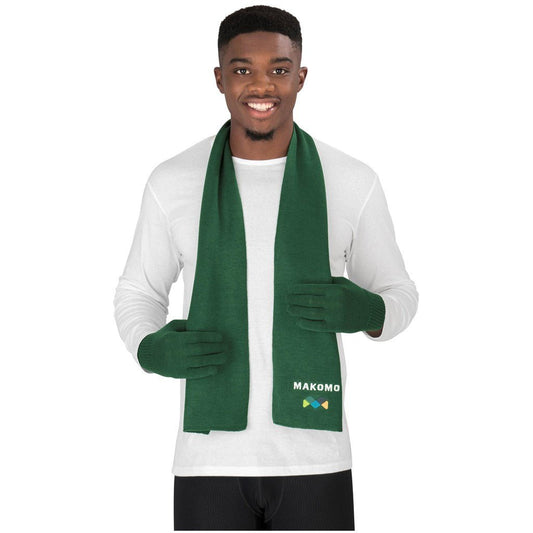 Premium Team Acrylic Scarf for Warmth and Brand Visibility - Brand your company Logo! Get a quote - Promo Lingo