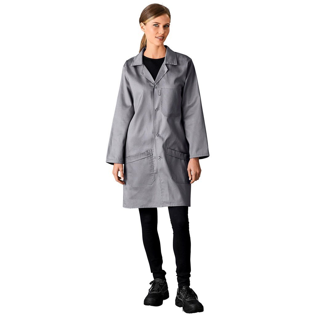 Prime Polycotton Dust Coat for Comfort and Professional Style - Brand your company Logo! Get a quote - Promo Lingo