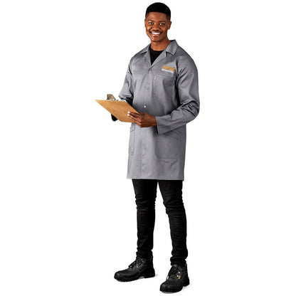 Prime Polycotton Dust Coat for Comfort and Professional Style - Brand your company Logo! Get a quote - Promo Lingo
