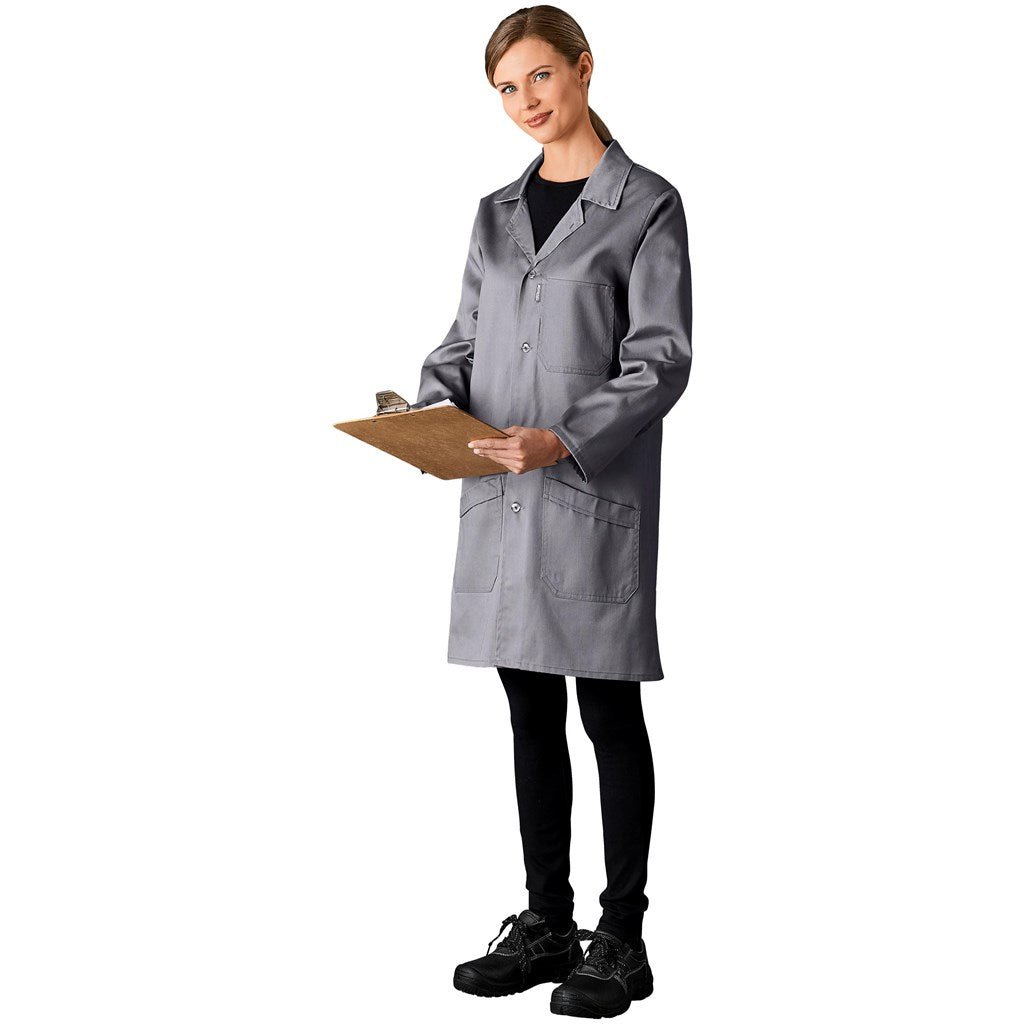 Prime Polycotton Dust Coat for Comfort and Professional Style - Brand your company Logo! Get a quote - Promo Lingo