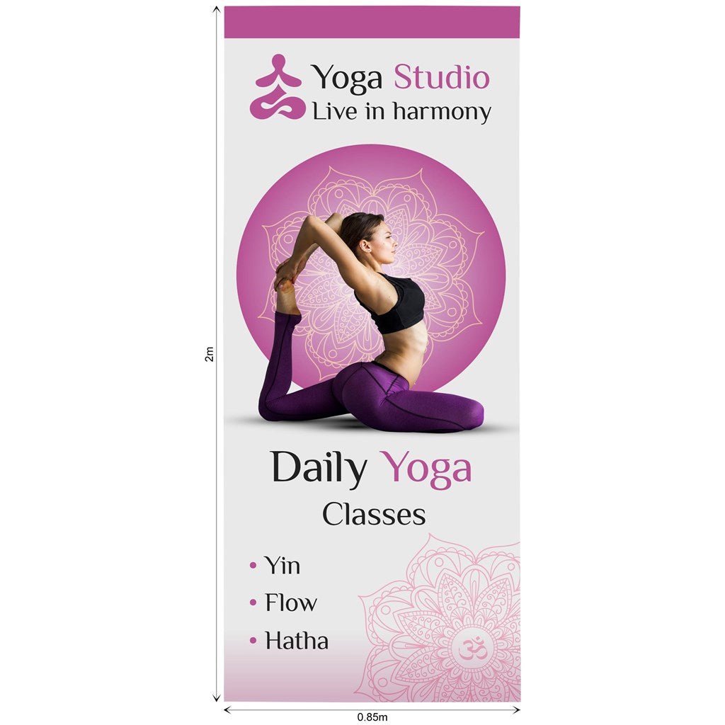 Pull - Up Banner Display Fabric Skin (Excludes Hardware) - Brand your company Logo! Get a quote - Promo Lingo