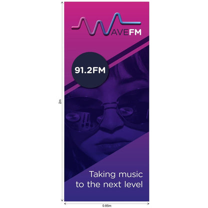 Pull - Up Banner Layflat PVC Skin (Excludes Hardware) - Brand your company Logo! Get a quote - Promo Lingo