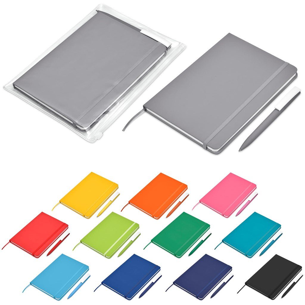 Query Notebook & Pen Set - Brand your company Logo! Get a quote - Promo Lingo