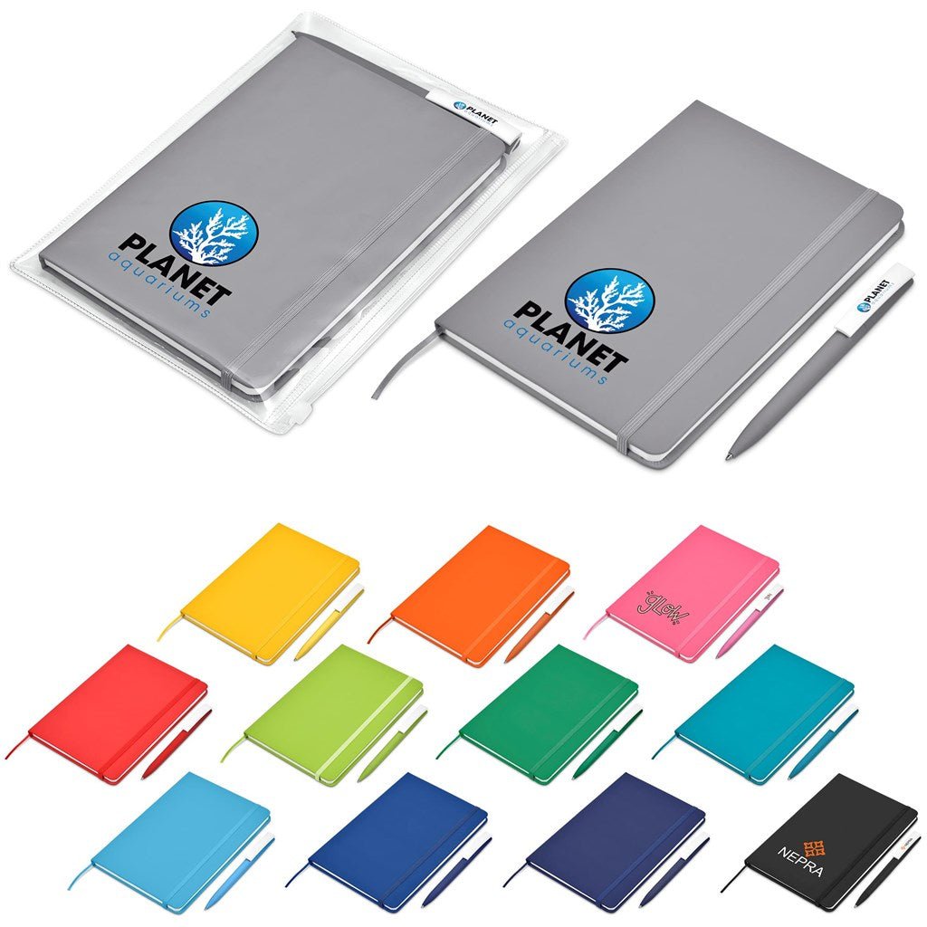 Query Notebook & Pen Set - Brand your company Logo! Get a quote - Promo Lingo