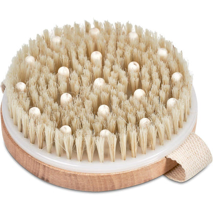 Revitalizing Eva & Elm Aura Bath Massage & Exfoliate Brush - Brand your company Logo! Get a quote - Promo Lingo