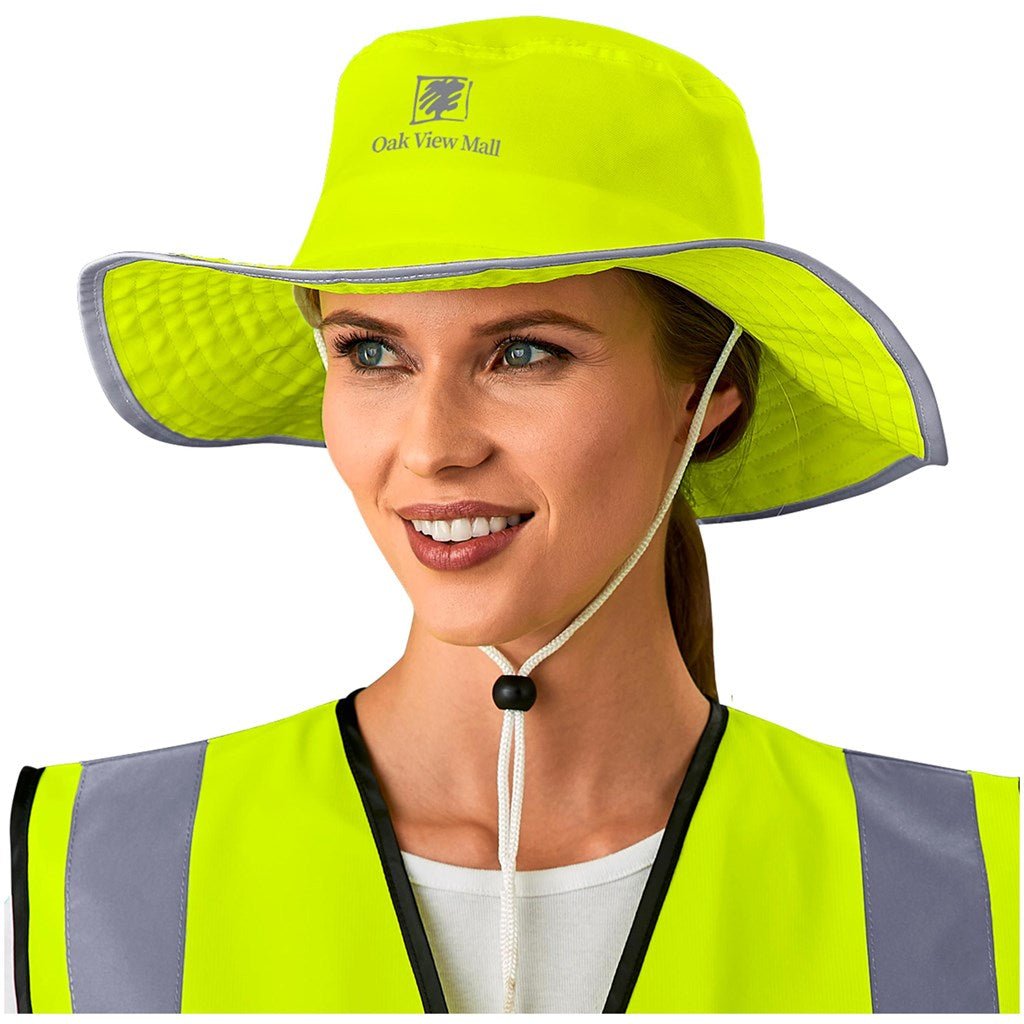 Roadside Hi - Viz Reflective Hat - Brand your company Logo! Get a quote - Promo Lingo
