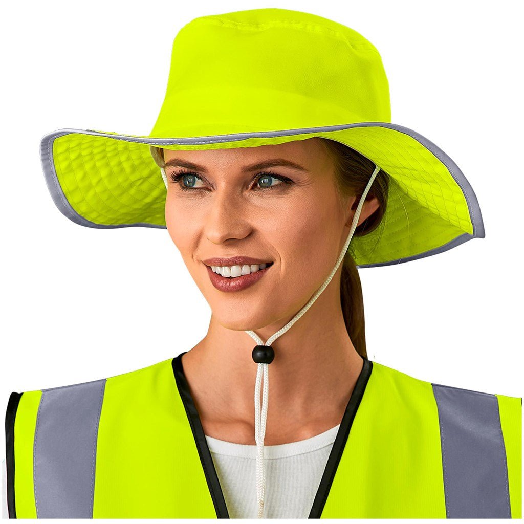 Roadside Hi - Viz Reflective Hat - Brand your company Logo! Get a quote - Promo Lingo