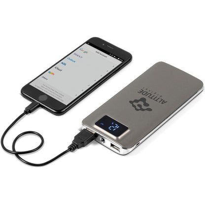 Sapphire Power Bank - 10,000mAh - Brand your company Logo! Get a quote - Promo Lingo