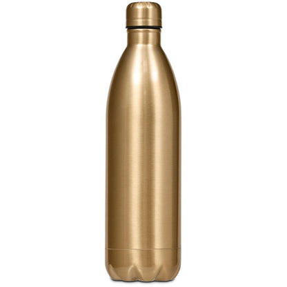 Serendipio Atlantis Stainless Steel Vacuum Water Bottle - 1 Litre, Durable & Insulated - Brand your company Logo! Get a quote - Promo Lingo
