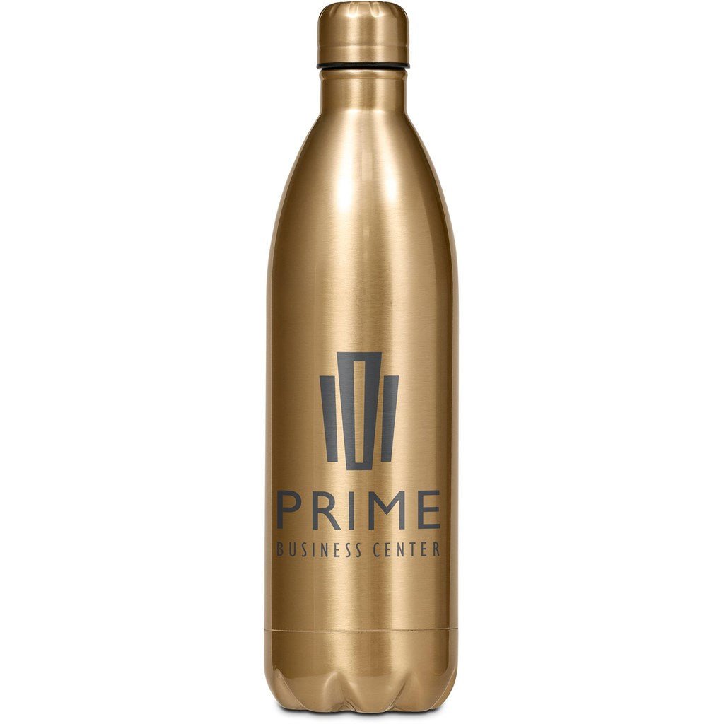 Serendipio Atlantis Stainless Steel Vacuum Water Bottle - 1 Litre, Durable & Insulated - Brand your company Logo! Get a quote - Promo Lingo